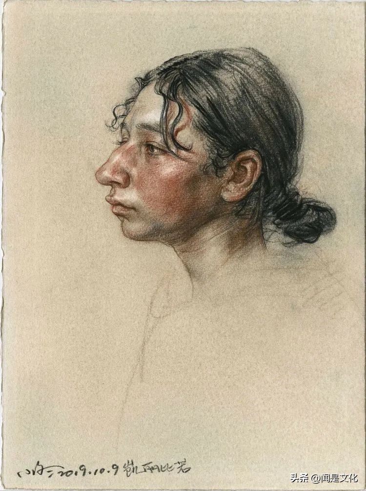 天津美院教授于小冬速写,于小冬美院速写图文