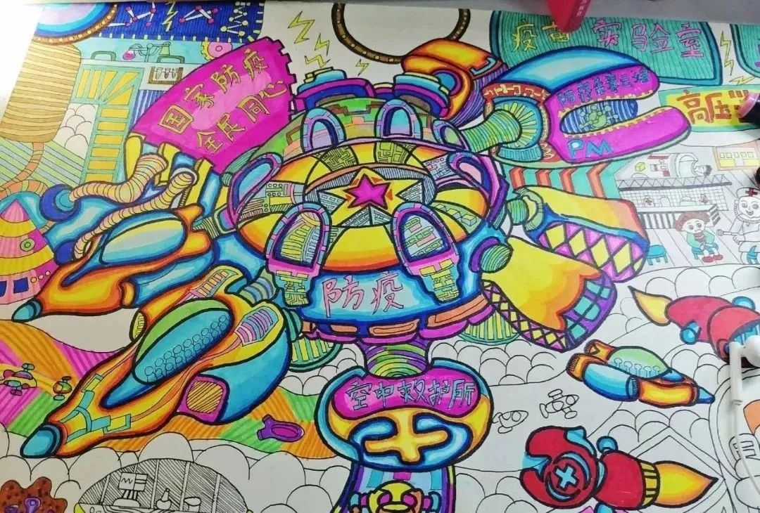 科幻画大全让科学插上艺术的翅膀,插上梦想的翅膀科幻画