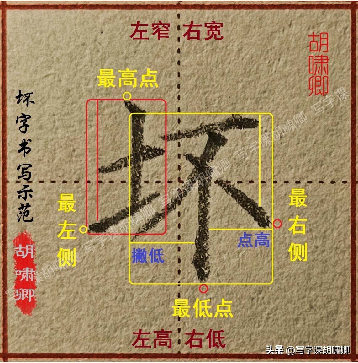 练字的时候，牢记七条“黄金规律”一旦掌握，你的字会越练越漂亮