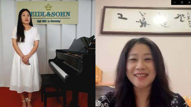 丁丁用琴联合清华经管EMBA17级北京校友会举办音乐专题讲座