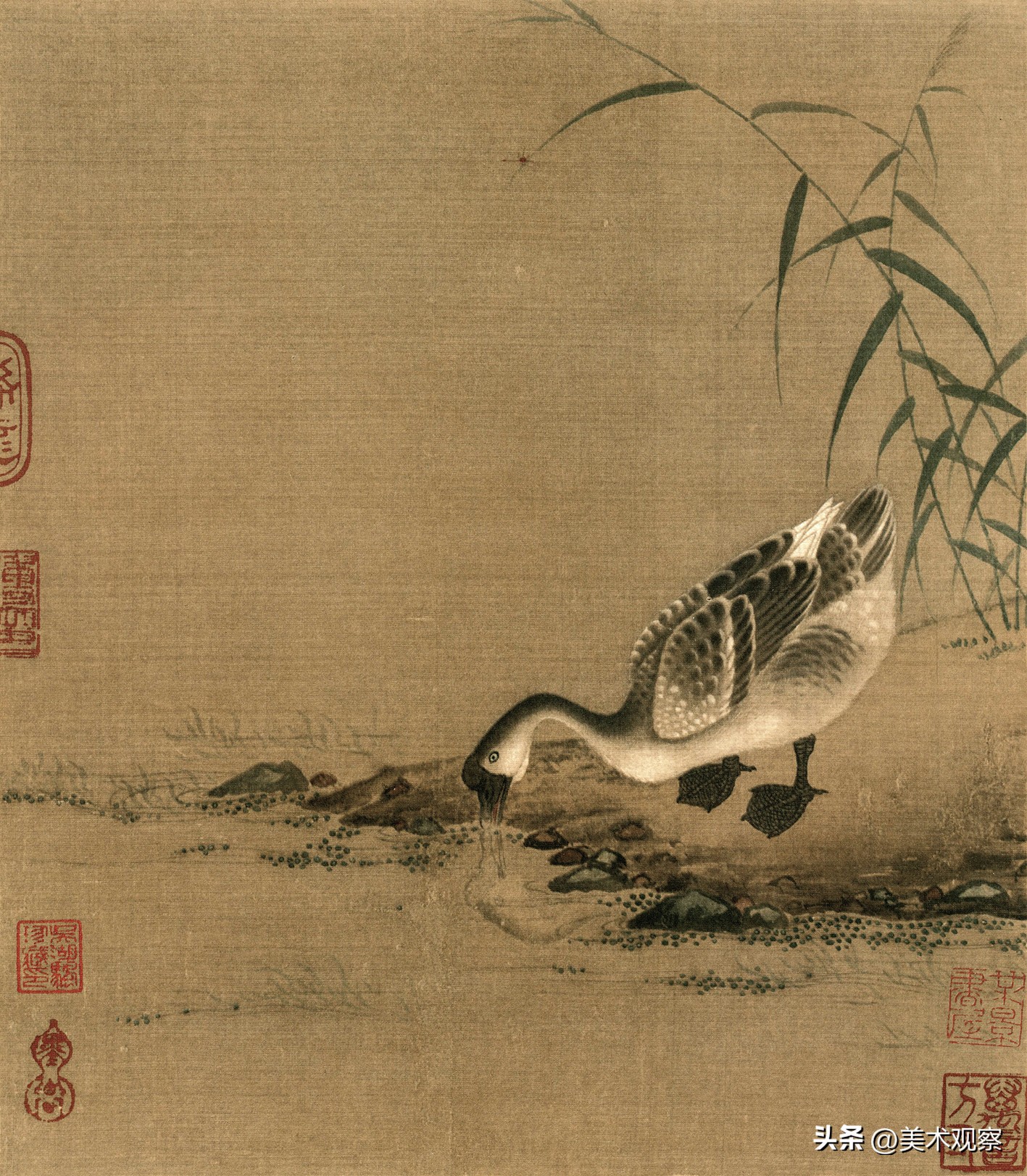 端午团扇绘画全部,端午画团扇视频