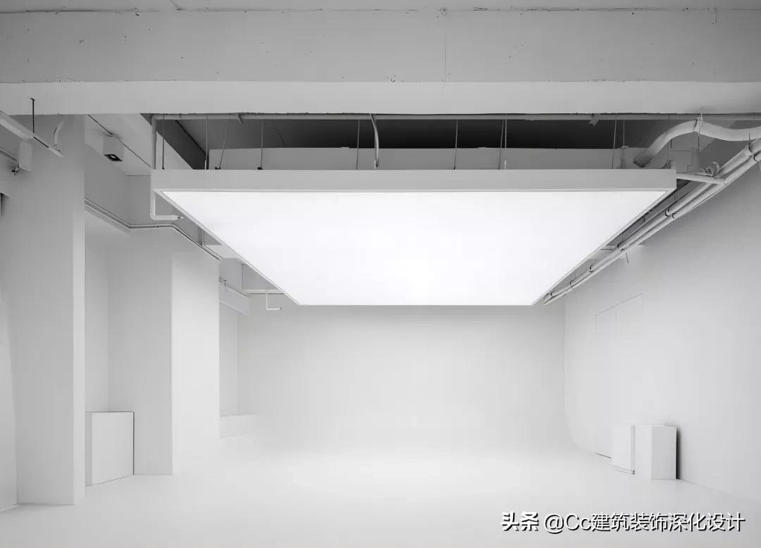 会议室光幕照明系统软膜天花,天花板灯透明层是什么材料