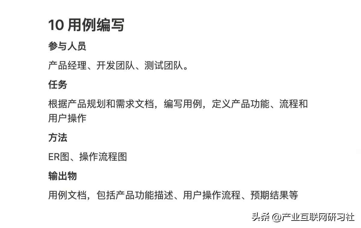 产品工作流程及方法,产品操作流程