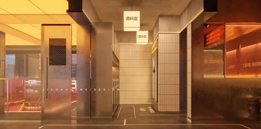 高端烤肉餐饮设计,烤肉店最平价的设计风