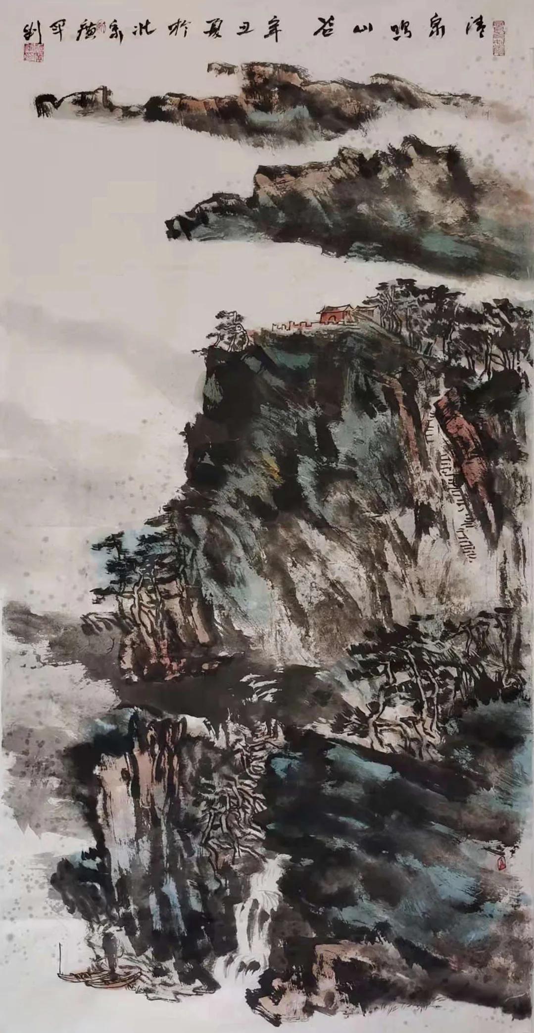 姬广军水墨画欣赏,中国著名艺术家姬广军