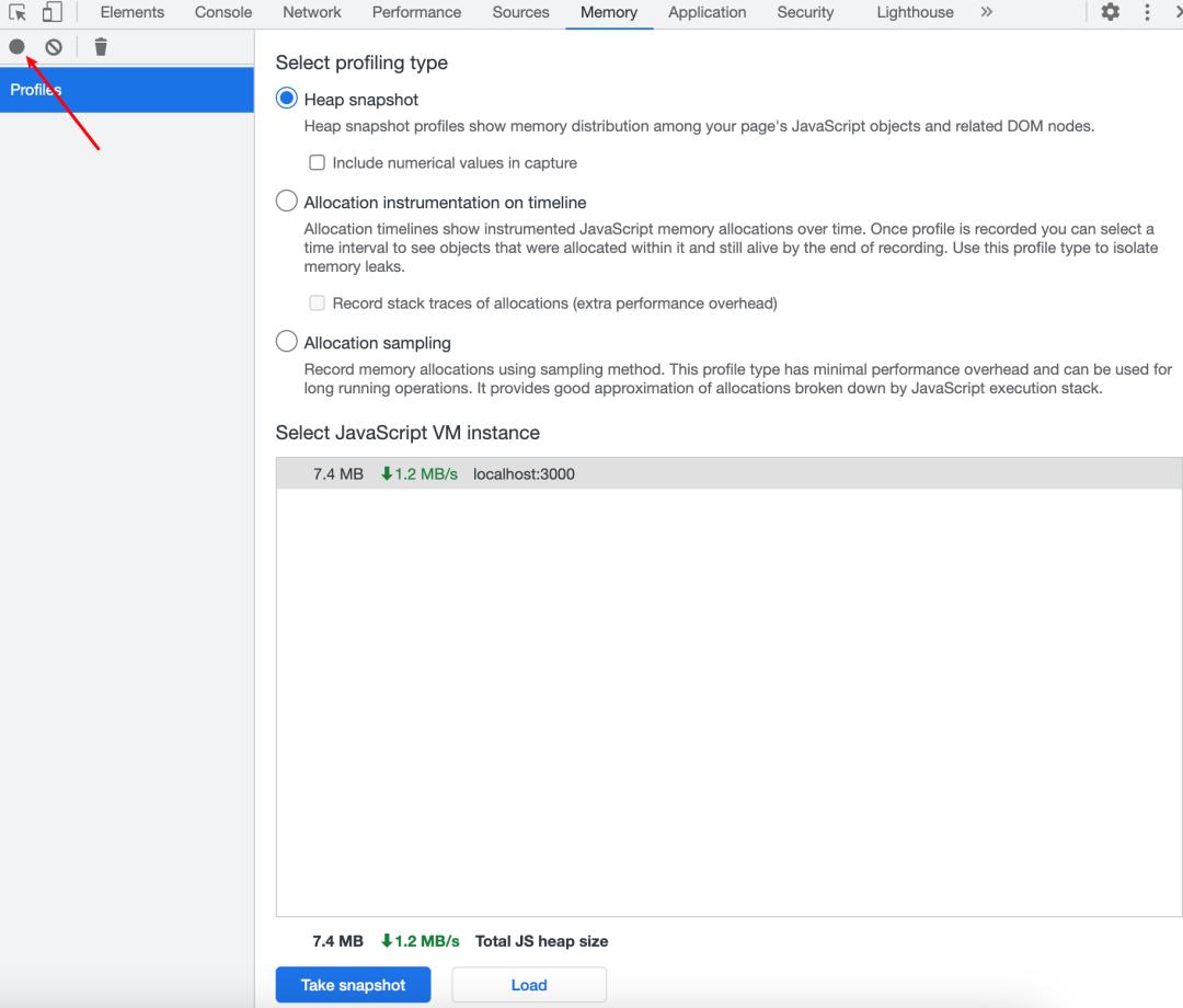 浏览器怎么查看是否存在内存泄露,如何判断内存泄漏
