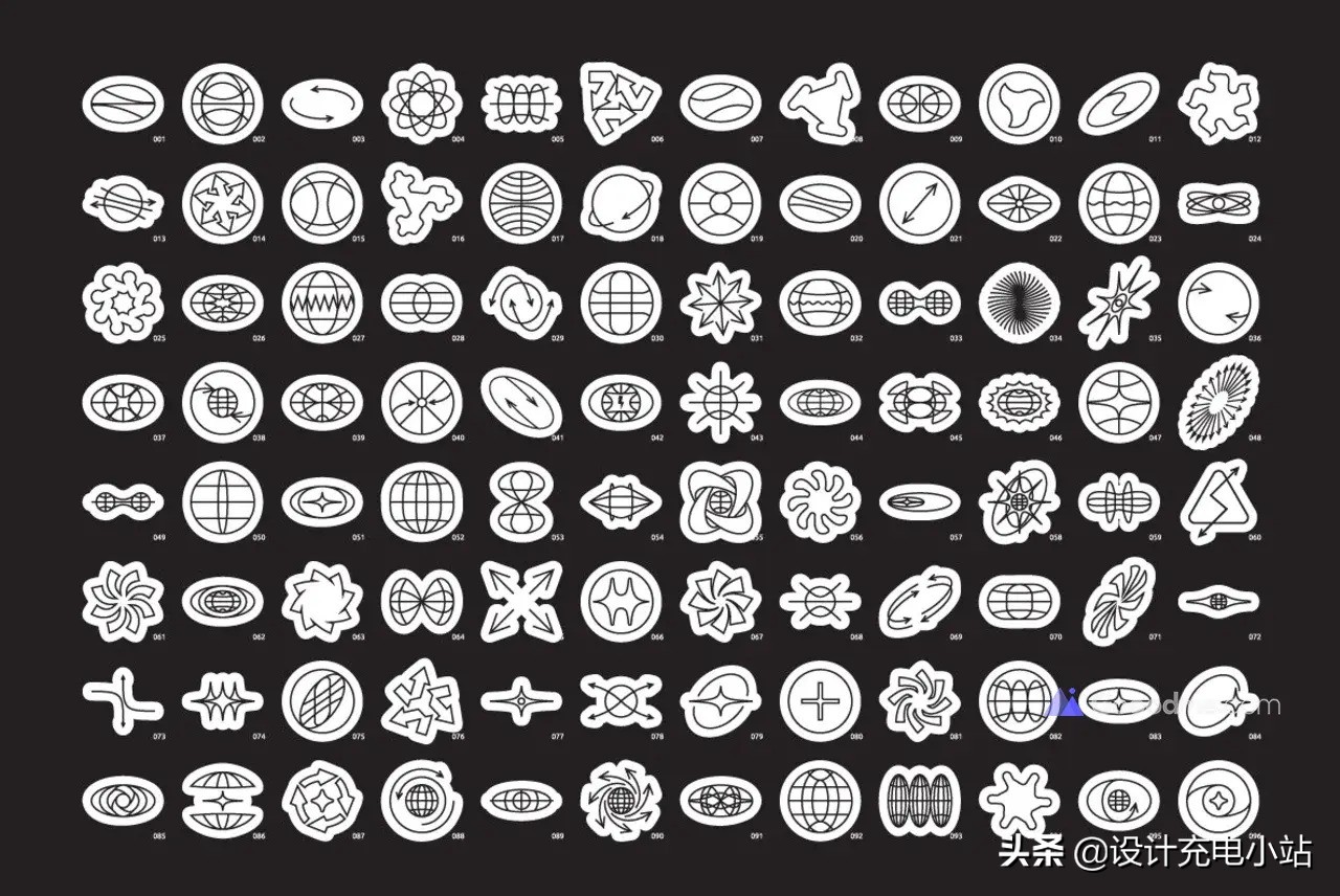 免费logo素材ai,可爱logo图案素材