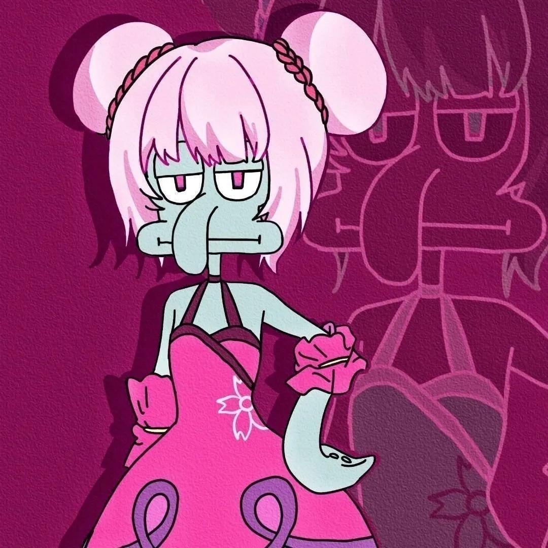 百变章鱼哥头像,头像动漫搞笑章鱼哥