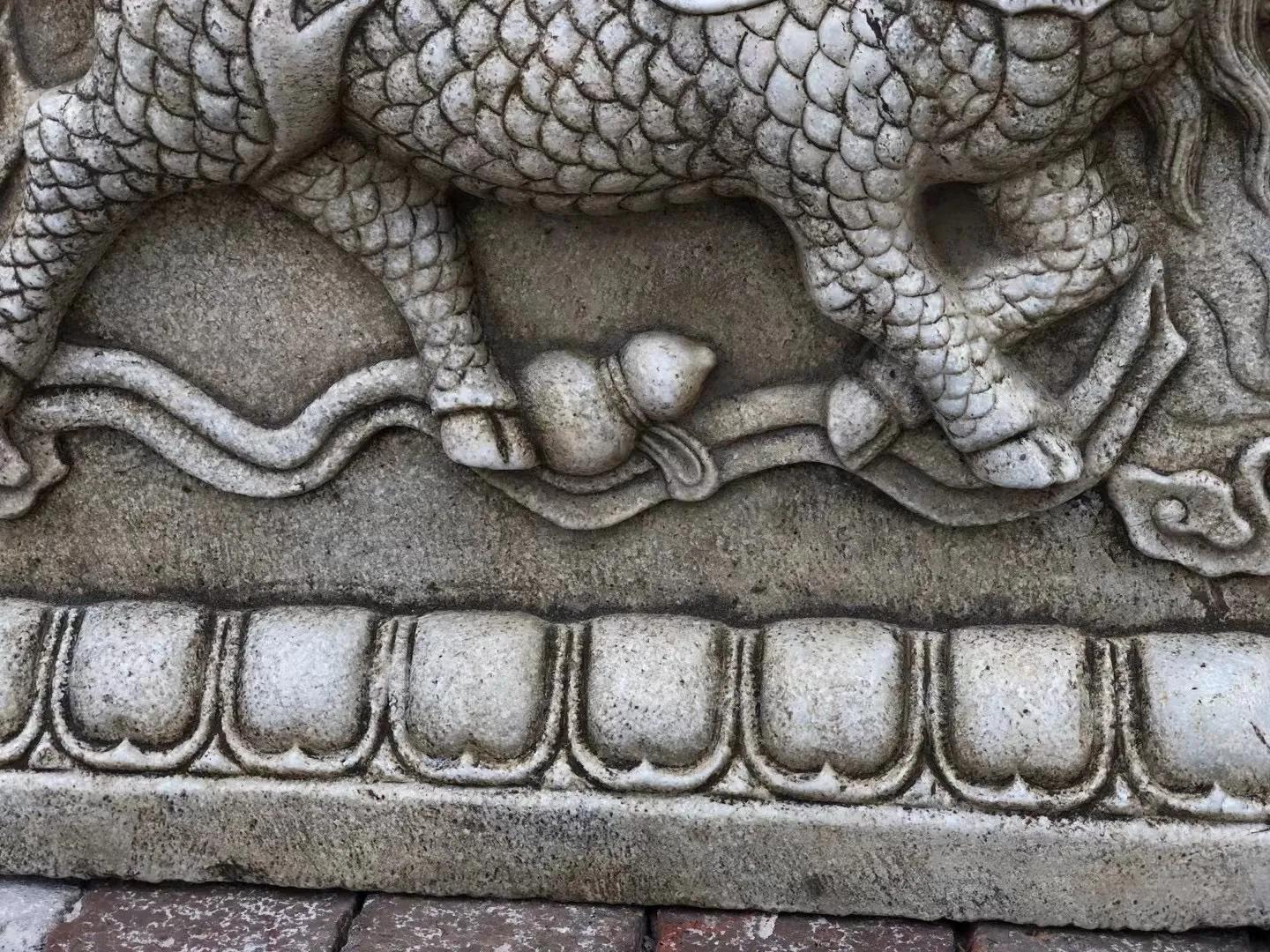 汉白玉麒麟祥云,麒麟玉石一对