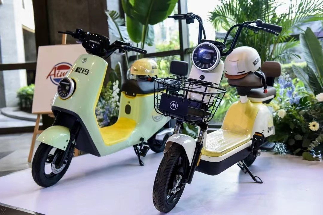 爱玛电动车v3,乘风破浪爱玛电动车