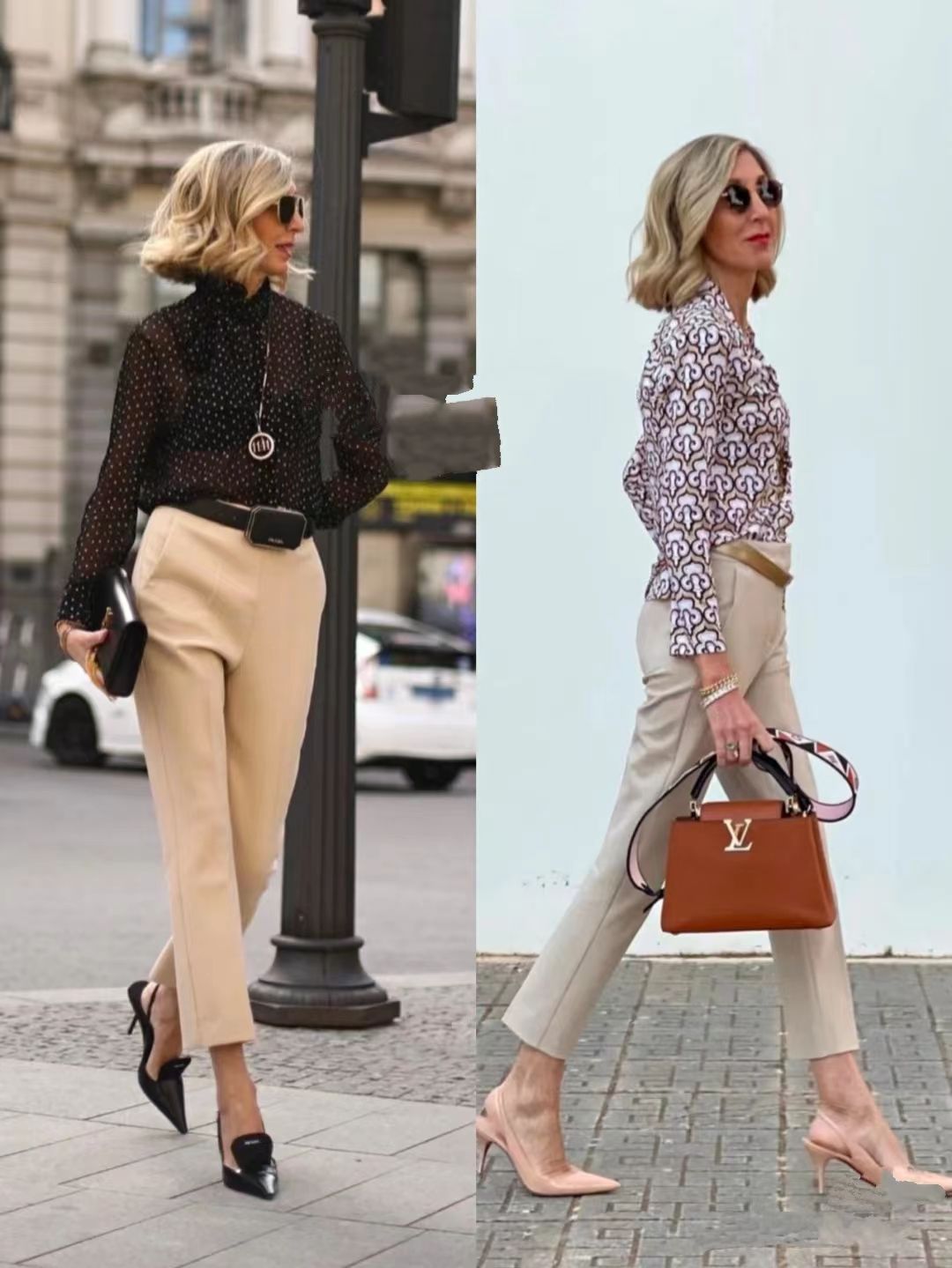 烂大街的格子裤,春夏西裤垂感窄版阔腿裤显瘦