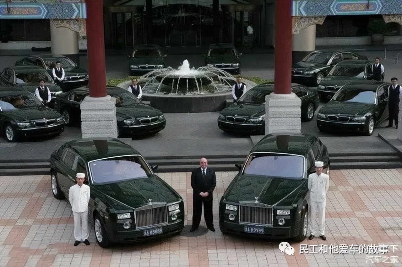 过去的王府饭店的劳斯莱斯,王府半岛酒店门口劳斯莱斯