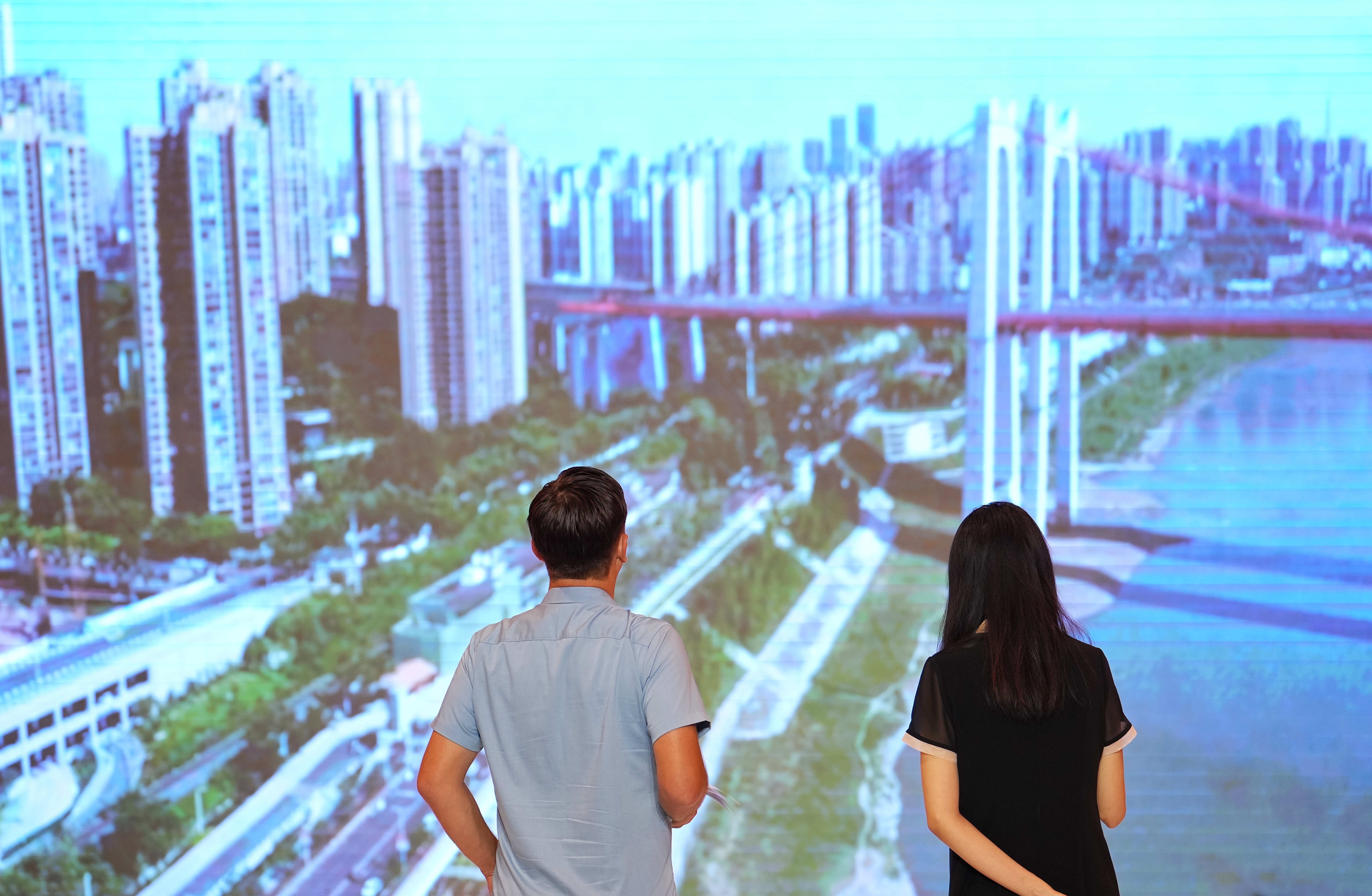 航拍九龙坡区高清旅游视频,重庆九龙坡区景色美图