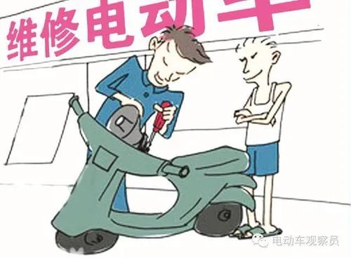 电动车刚换电池修复的正确方法,电动车新电池一加油门就掉电