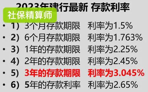 2023各家银行大额存款利率表,2023年5万元银行存款利率表最新
