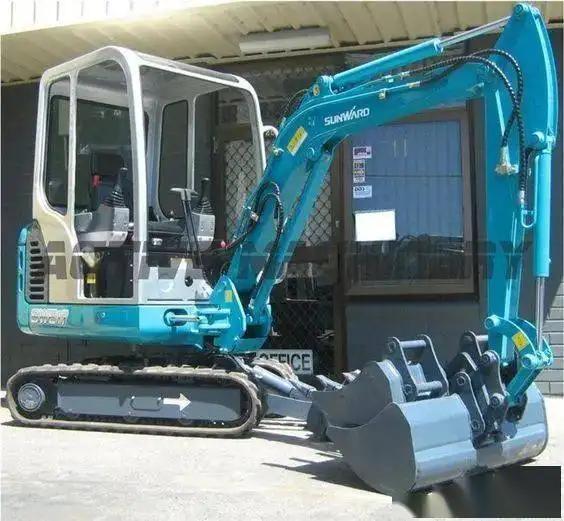 美国大爷网购中国挖掘机,美国大爷中国挖掘机