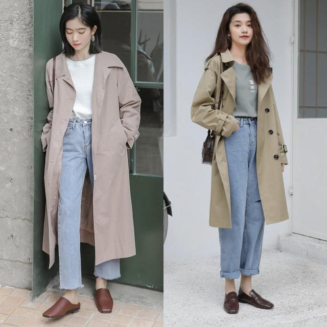 穿风衣适合搭配的裤子,穿风衣要不要过膝