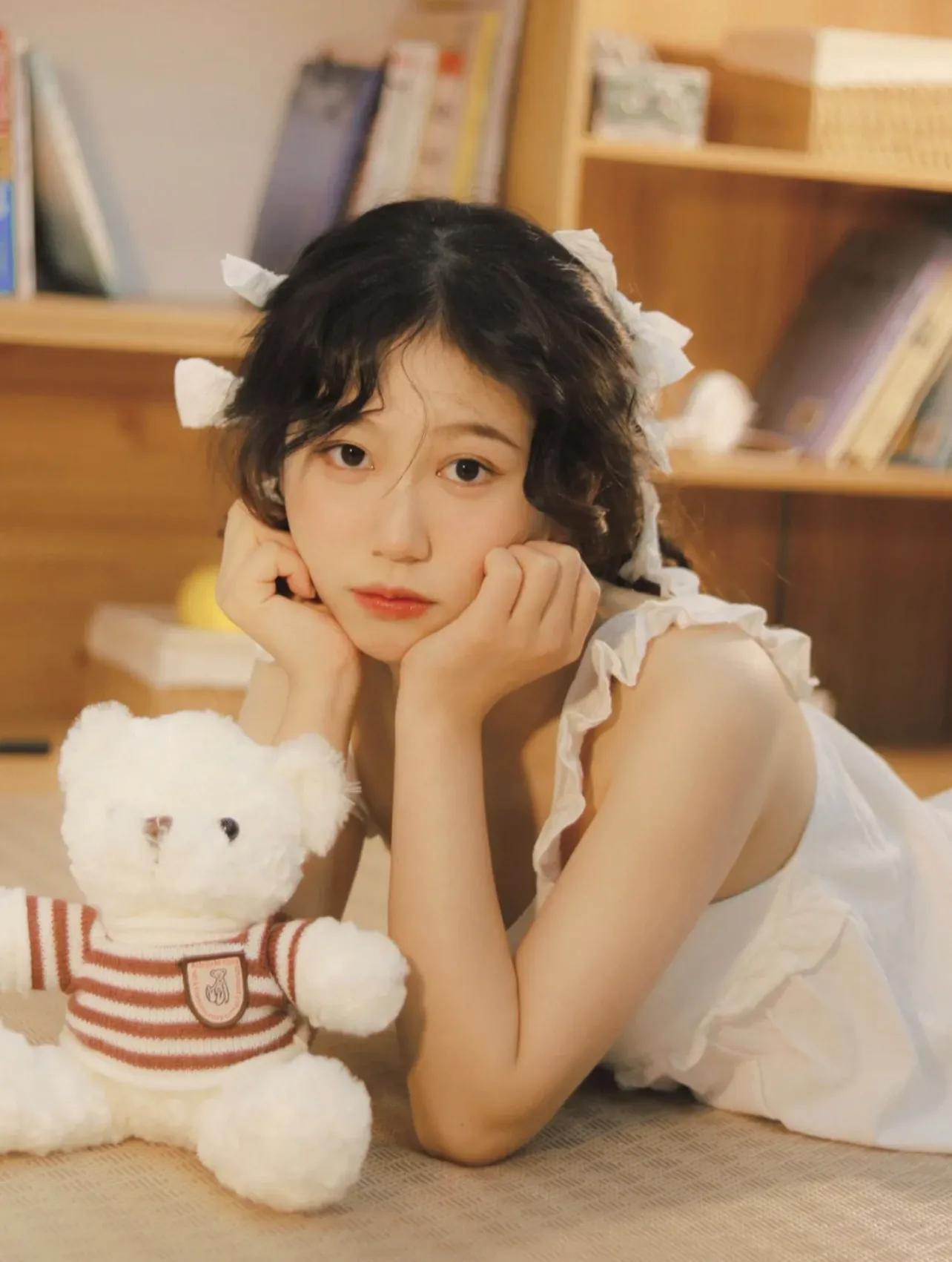 纯欲少女风写真,纯欲氛围感写真