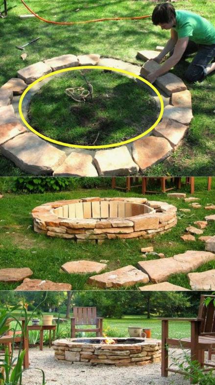 别墅庭院砖砌烤炉,砖砌烧烤灶庭院