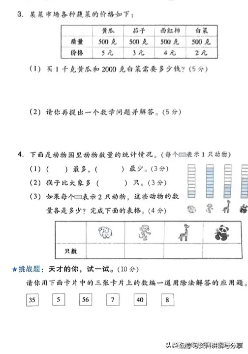 二年级下册期末试题卷数学易错题,二年级数学应用题易错题100道