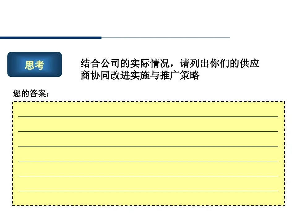 供应商管理培训课件ppt仅供参考,供应商质量管理高级研修ppt