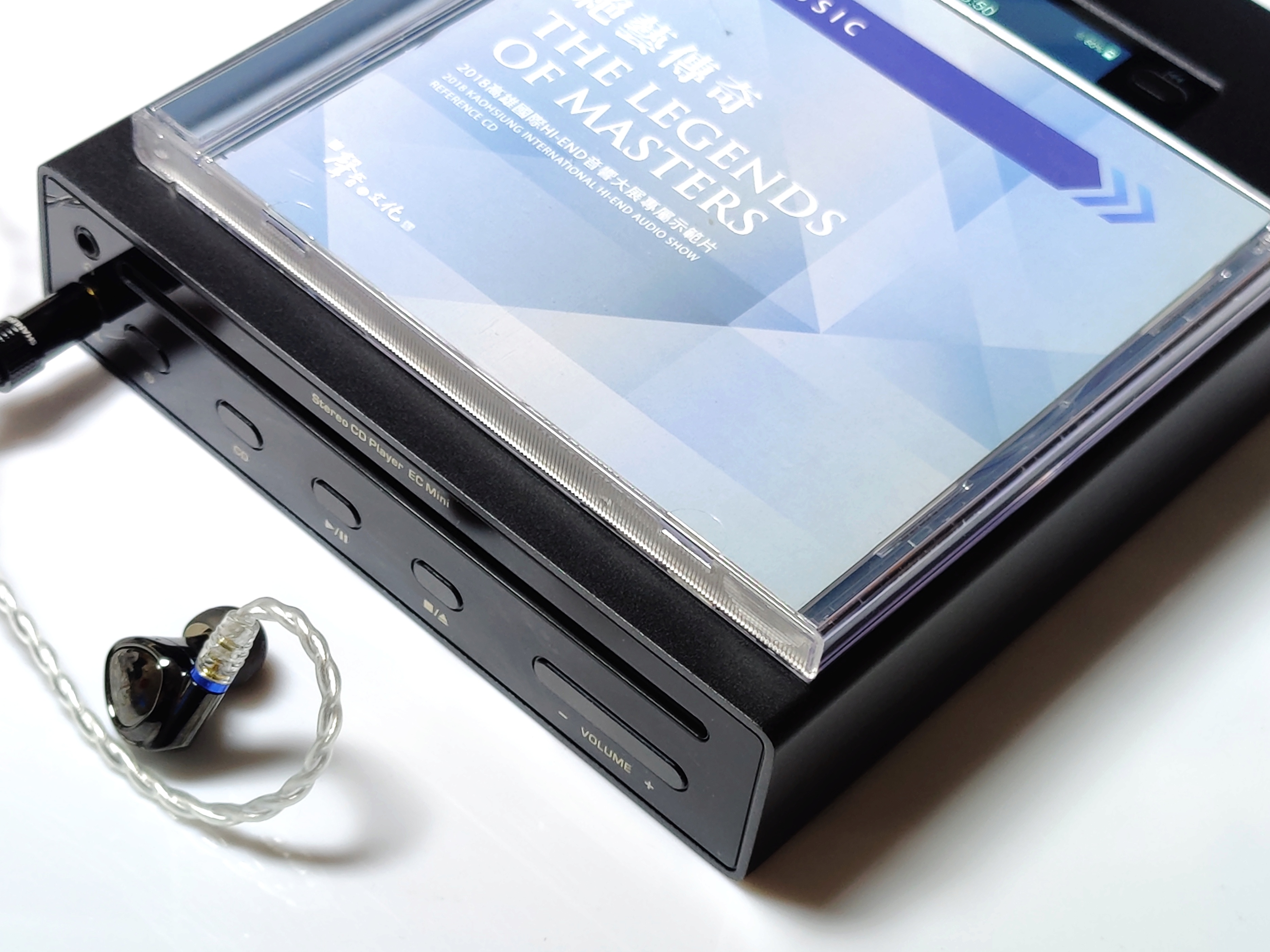 一机走遍天下山灵ECMini便携CD桌面HiFi一体机器材搭配听感分享