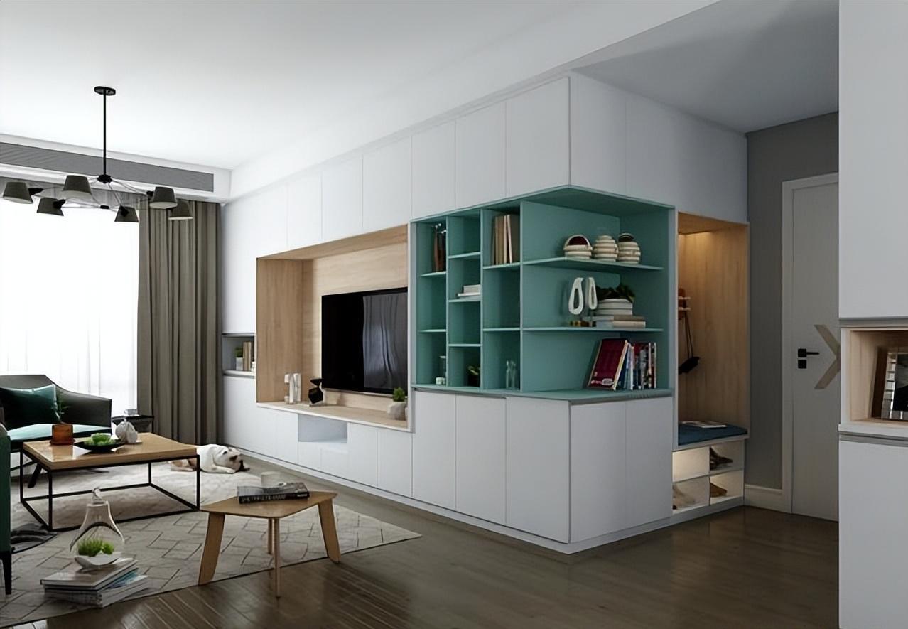 漂亮的电视柜背景墙最新款,7款电视背景墙及电视柜设计