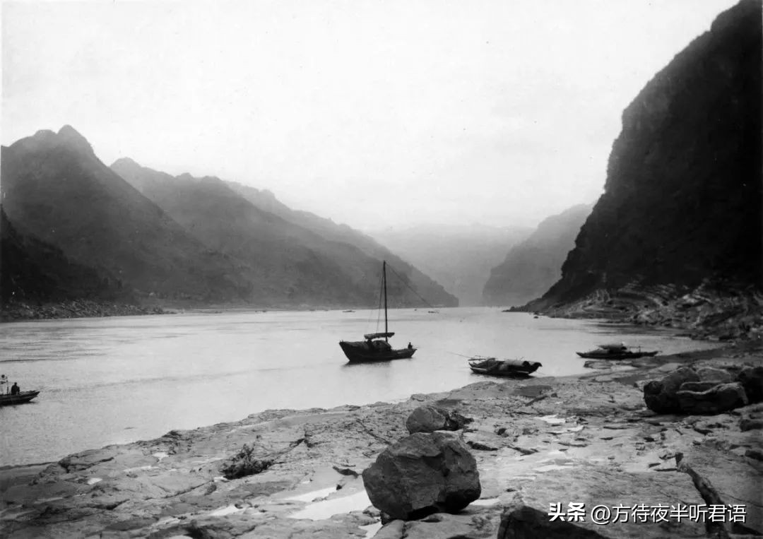 30年前的三峡和30年后三峡,珍贵老照片1925年的三峡你见过吗