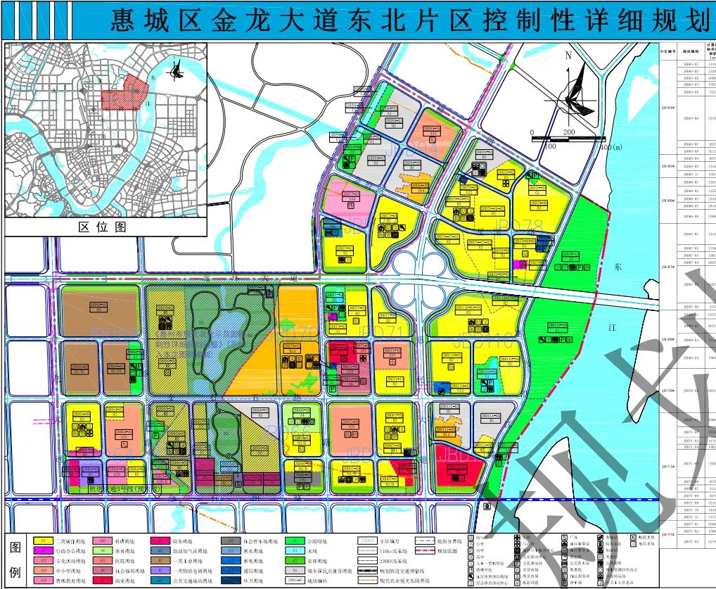 惠州惠城汝湖镇,惠州江北汝湖片区规划图