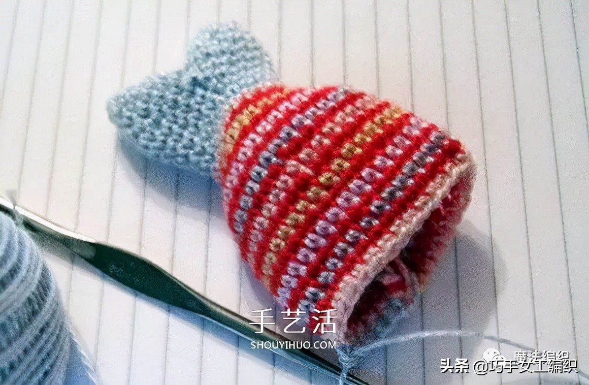 春夏季钩针镂空花样视频教程全集,钩年年有余小鱼挂件