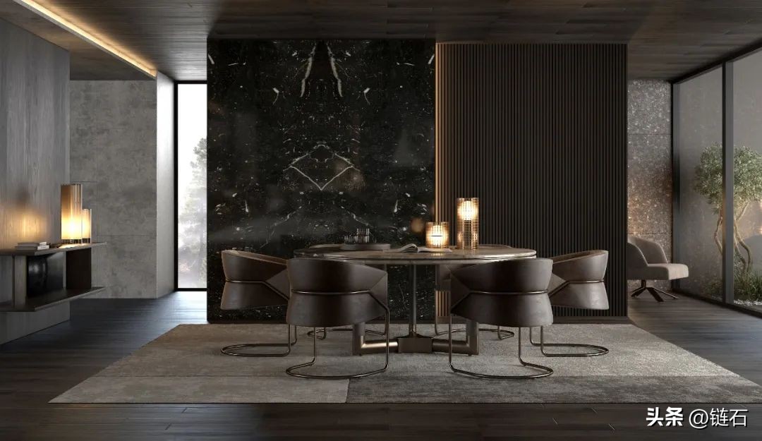 最近流行的灰色大理石,当下最流行的灰色大理石