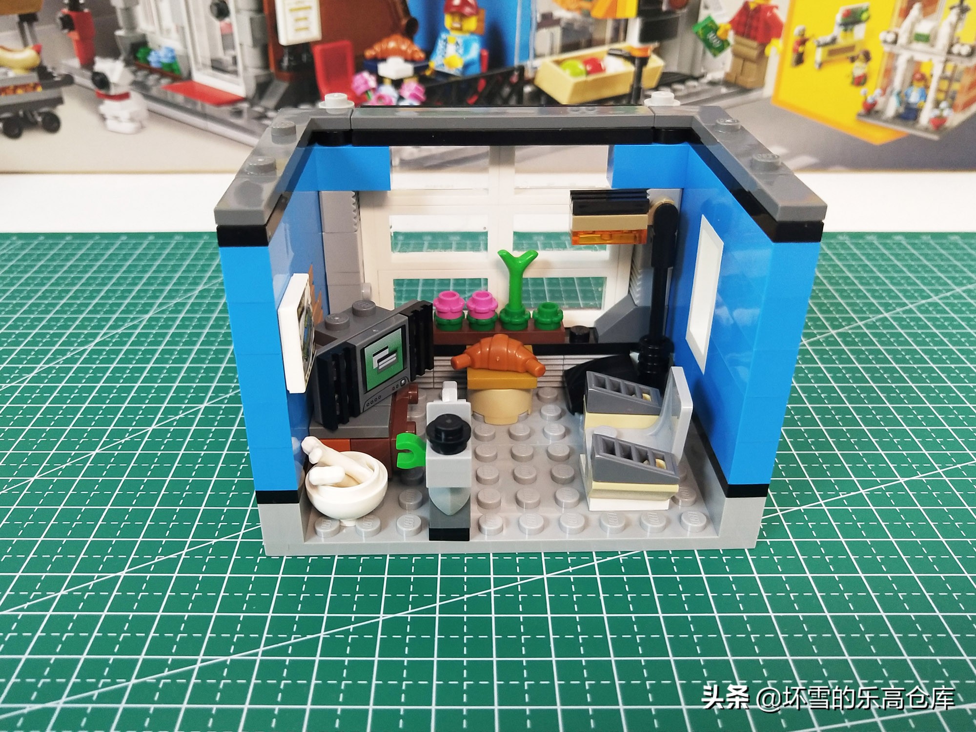 又大又炫酷的城市乐高,乐高创意百变街