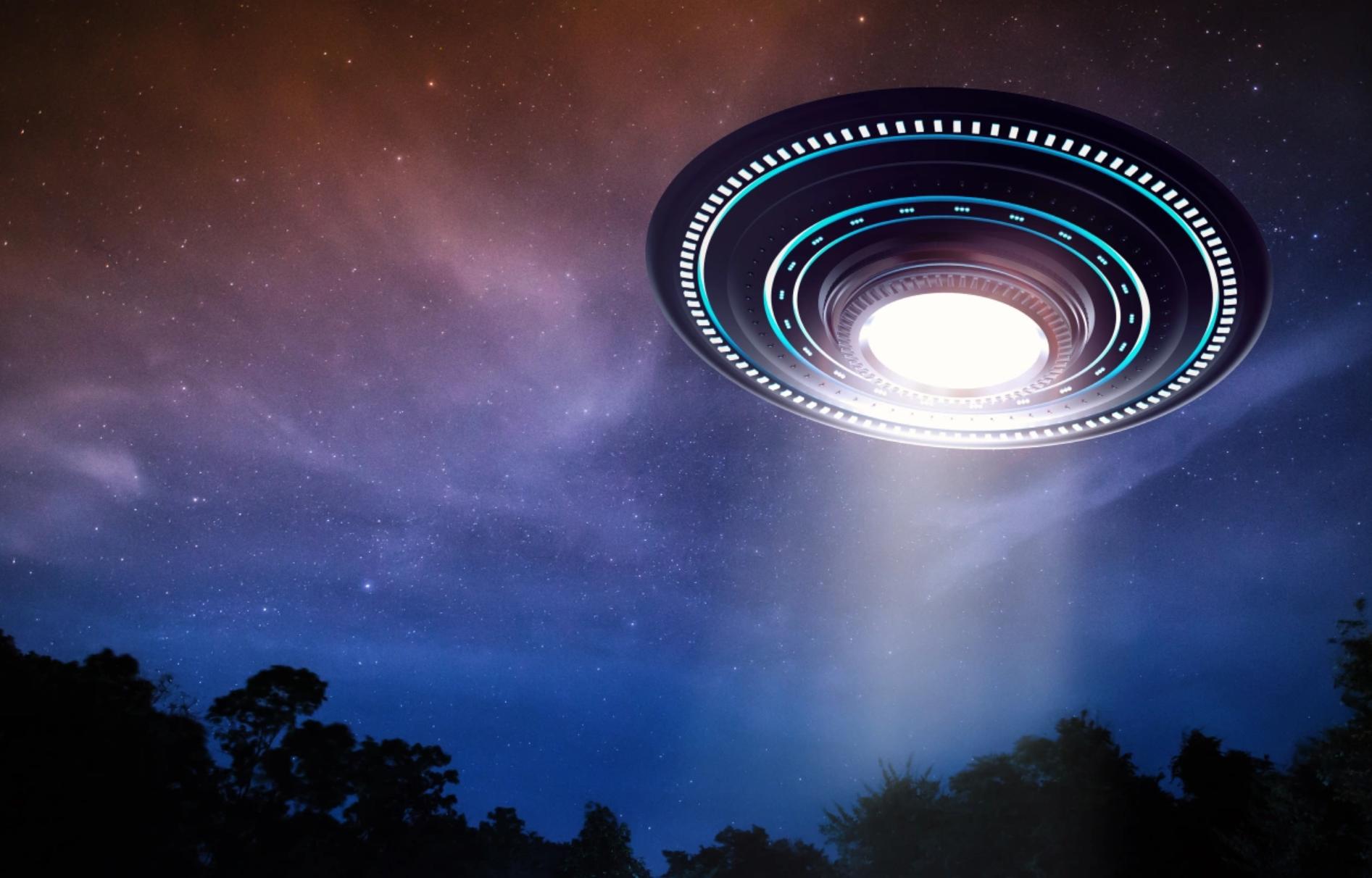 外星ufo飞行器,外星人神秘飞行物