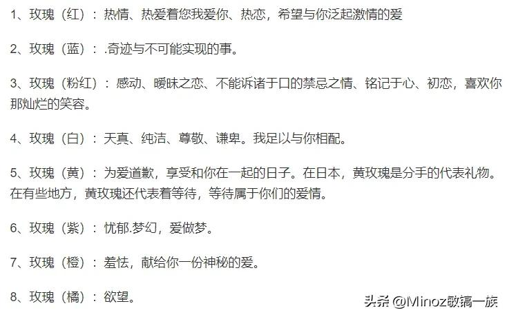 情人节礼物的寓意简单,情人节送礼物花语大全