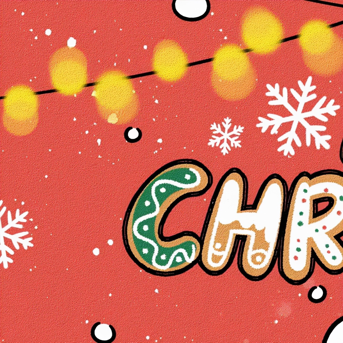 圣诞九宫格创意配图,适合发朋友圈的圣诞九宫格图片