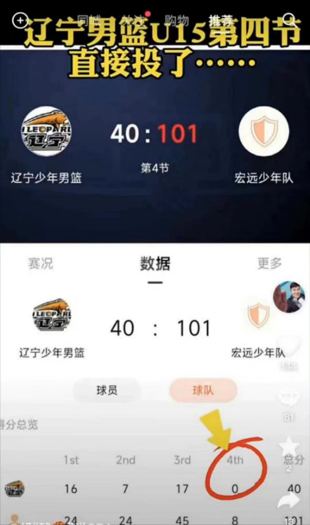 广东狂胜广厦53分,广东宏远青年队60分大胜辽宁队
