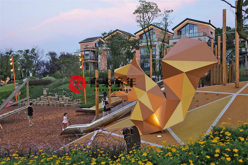 家庭室外游乐场儿童乐园设施推荐,小区内户外儿童游乐园的功能