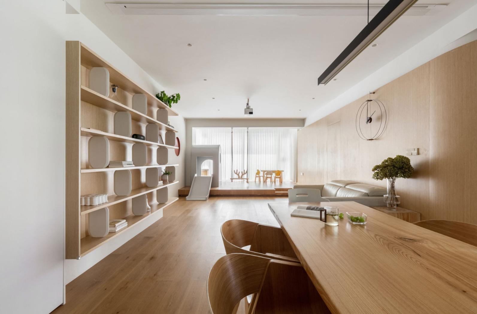 在家里自己造一个好玩的游乐园,儿童房树屋设计在家就是游乐场