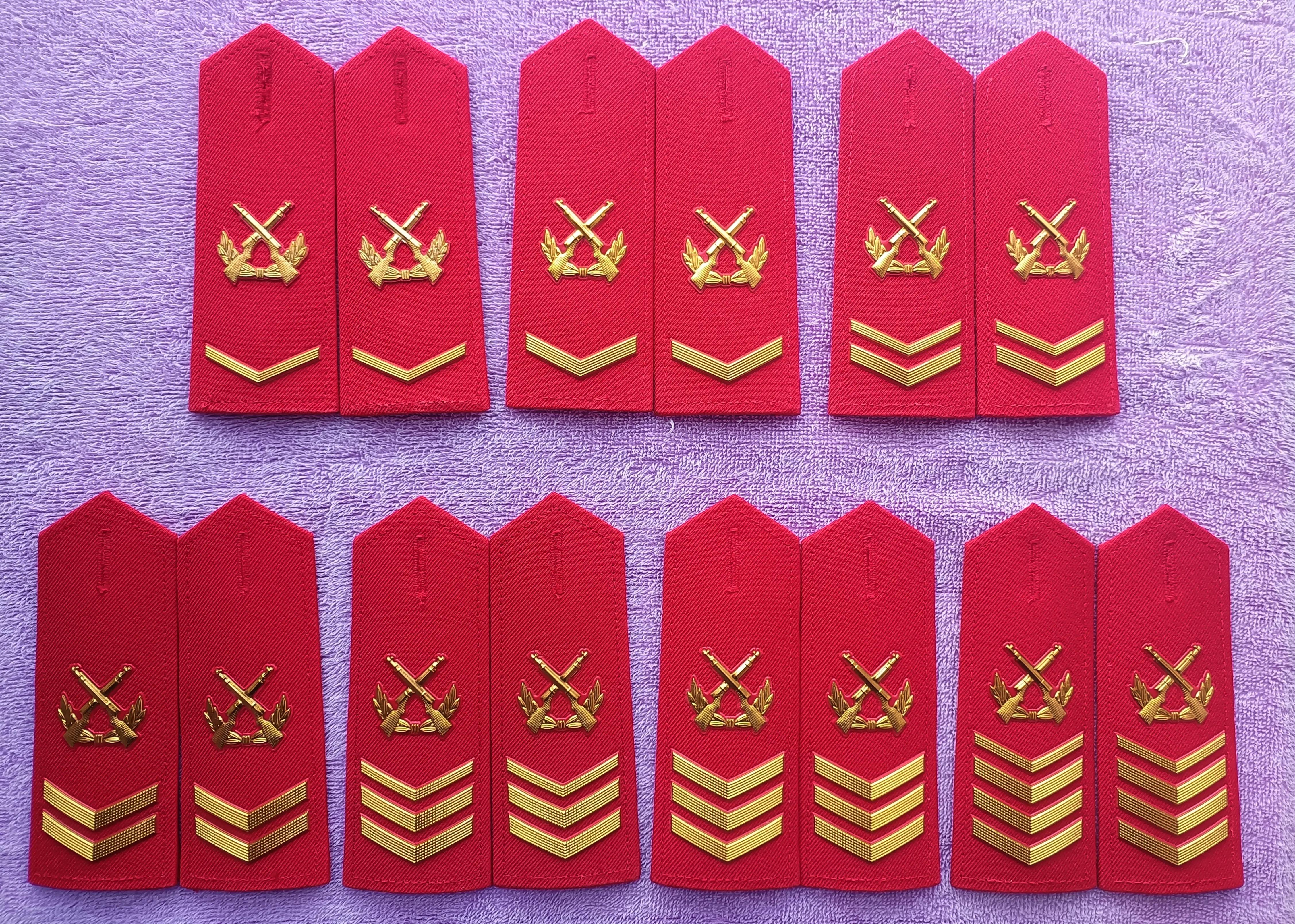 中国陆军狼牙特种部队肩章图片,07式常服肩章军衔饰品