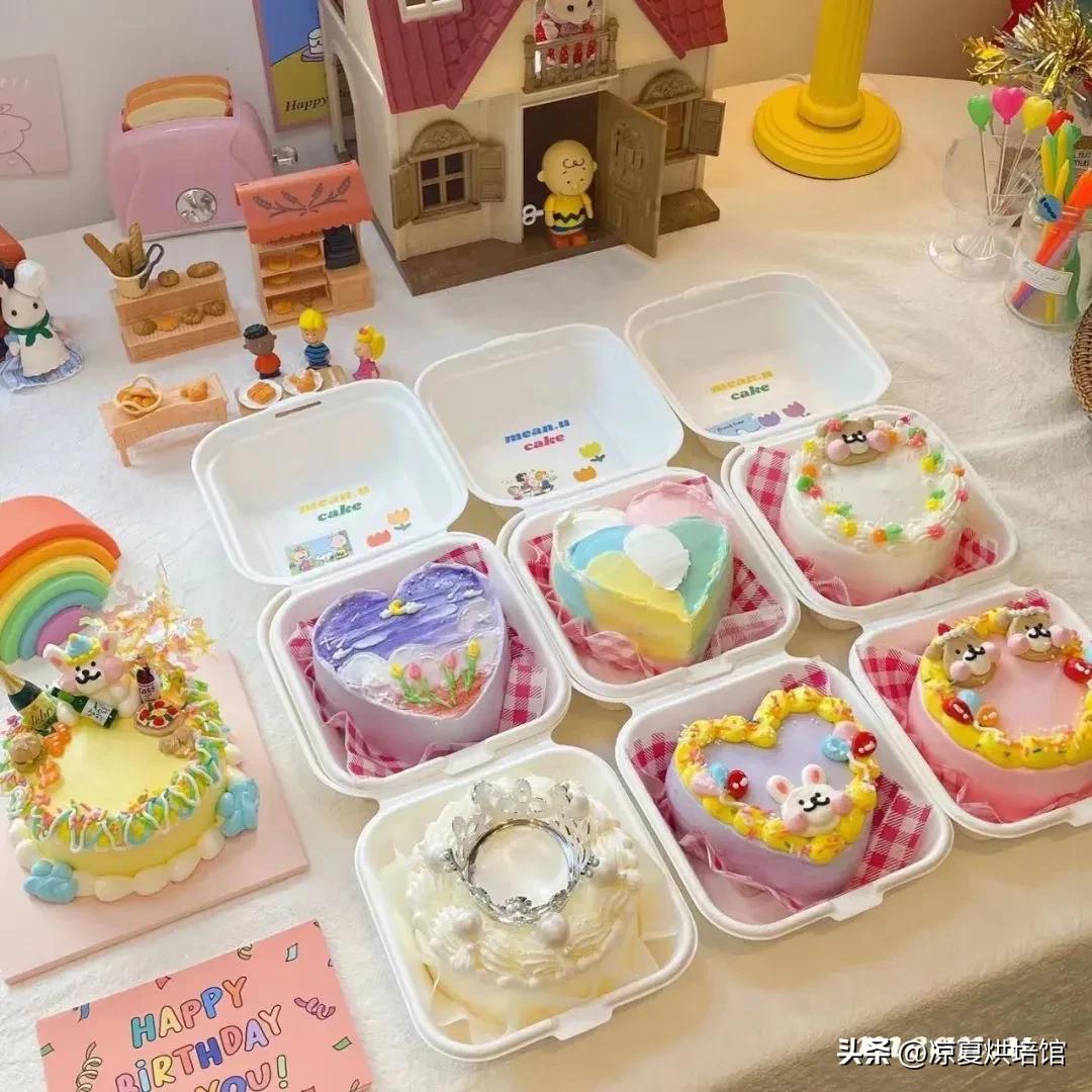 七寸便当盒子蛋糕,奥利奥便当盒子蛋糕