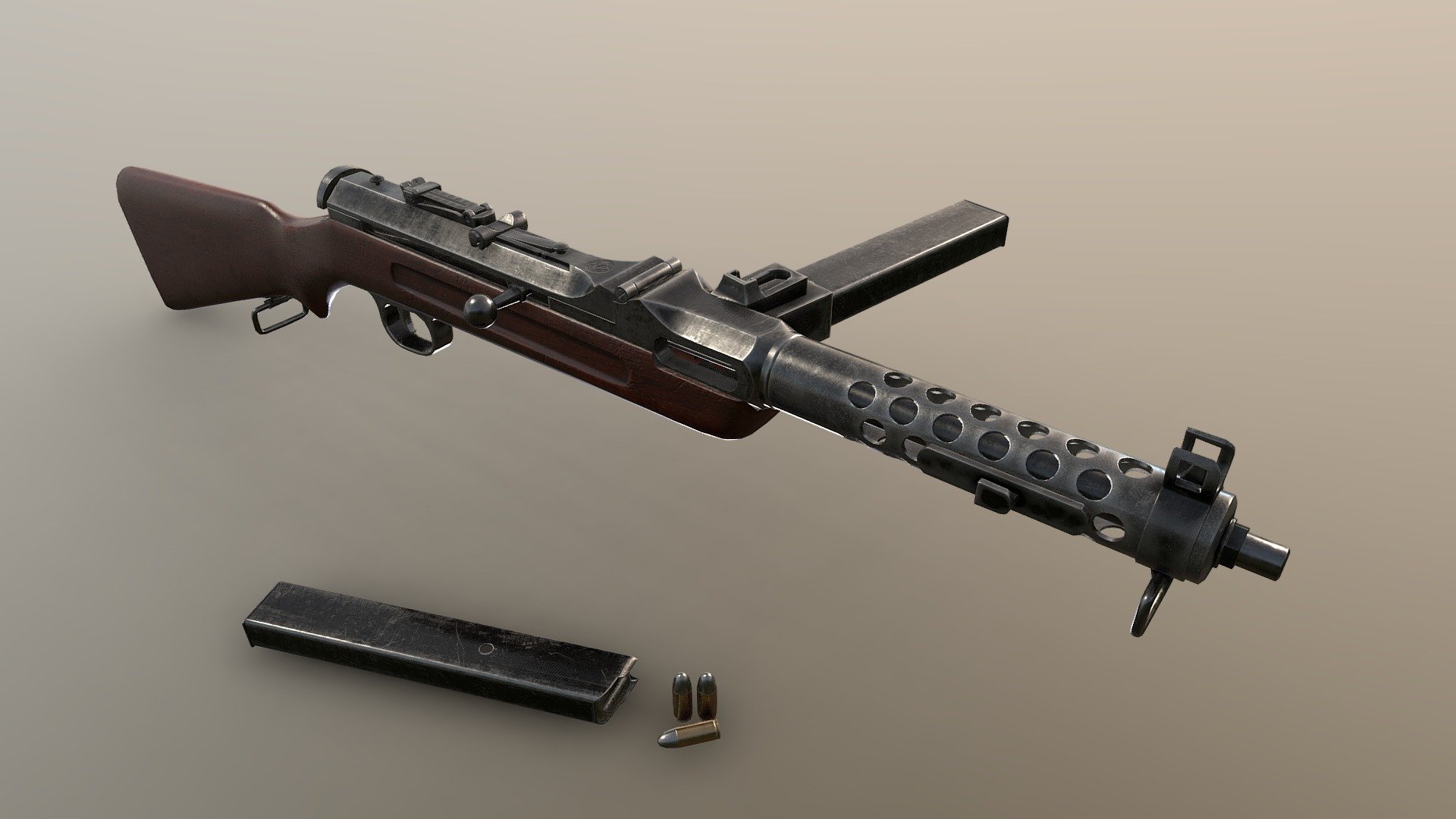 mp34冲锋枪,奥地利mp34冲锋枪