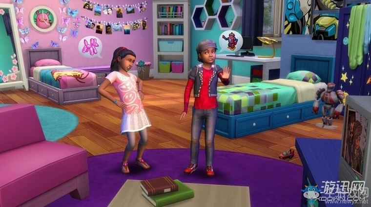 模拟人生4童趣房间秘籍,模拟人生4房间布置
