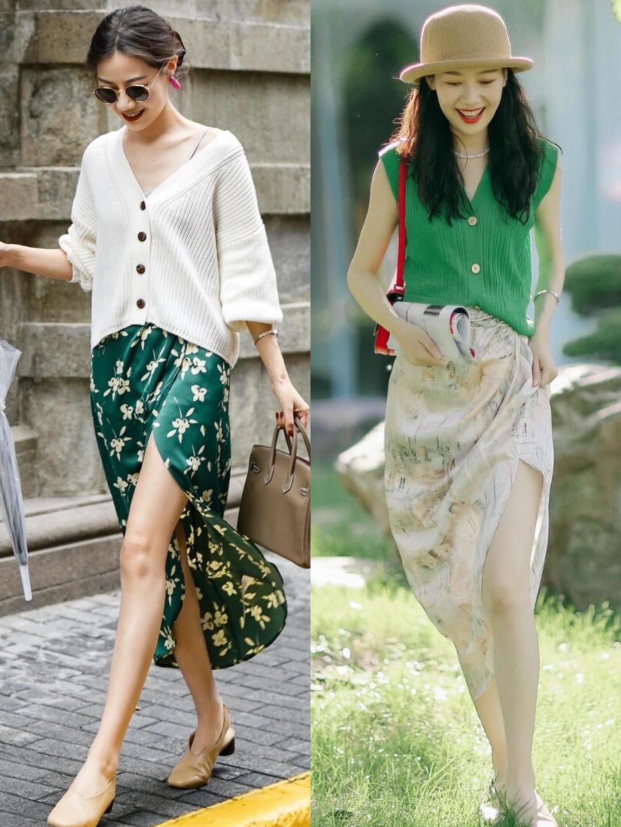 夏天裙子不必多买，有这4条“半身裙”就够了，百搭又洋气