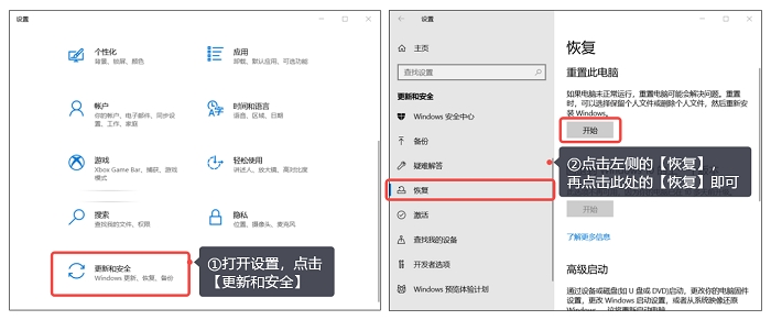 小米电脑重置出厂设置,华硕电脑怎么重置出厂设置
