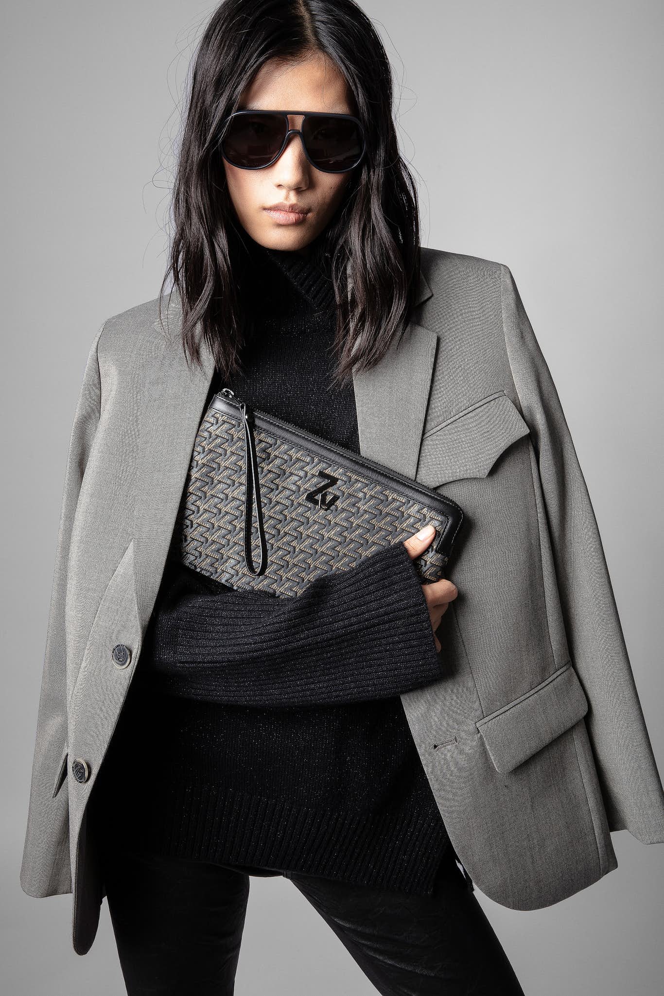 法国zamp女包秋冬小方包,法国zara包包