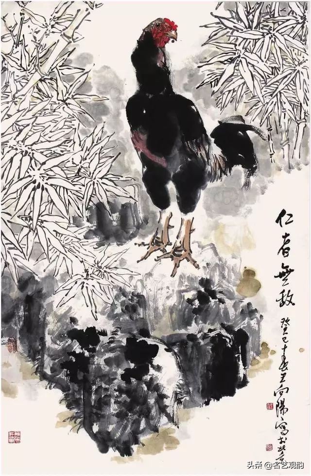 十二生肖鸡画法步骤,鸡的画法简笔画步骤