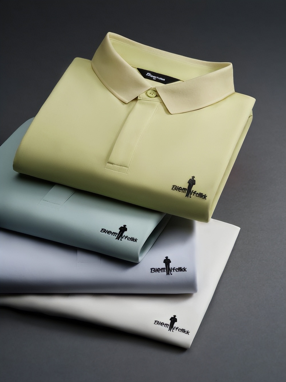 比音勒芬新款陈列,比音勒芬小领休闲衬衣男装