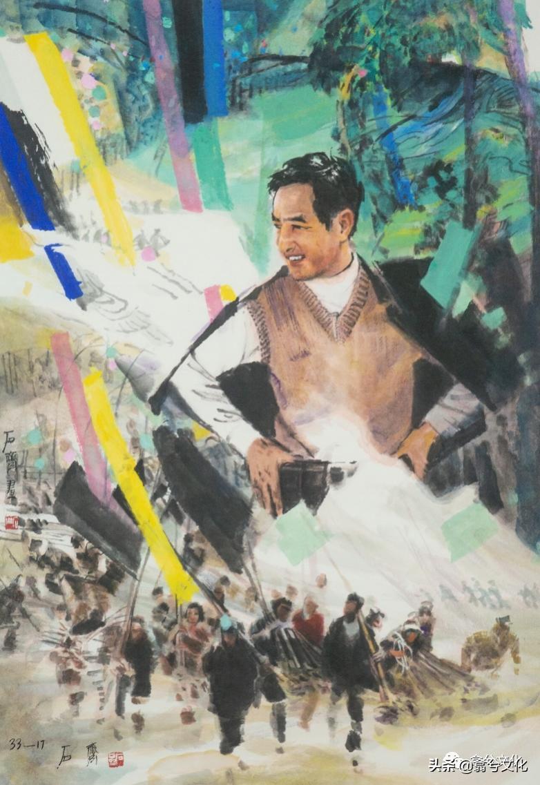 石齐跨界《长津湖》电影海报创作:引领艺术潮流新风尚