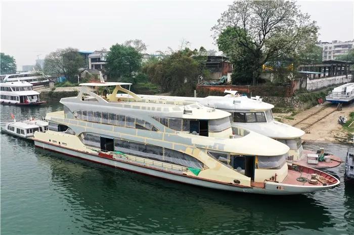 桂林福达五星游船,四星游船桂林号和风光号