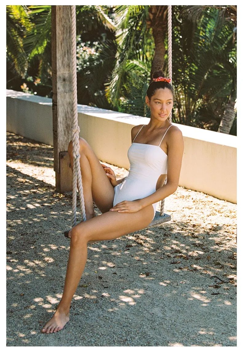 保守又好看的低价泳衣,小众ins泳衣中长款运动